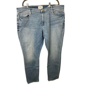 Frame Women Le Garcon Skinny Jeans‎ Size 34 Light Blue Denim High Rise